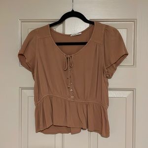 Tan Shirt